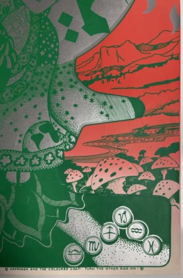 Lot 73 - BRITISH PSYCH - HAPSHASH AND THE COLOURED COAT - HUNG ON YOU ORIGINAL SHOP POSTER.