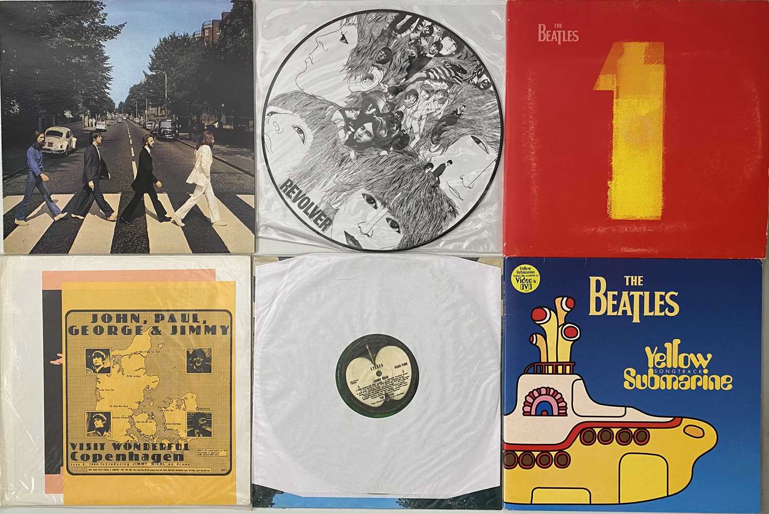 Lot 10 - THE BEATLES - COMPILATIONS/ REISSUES/ PRIVATE LP COLLECTION