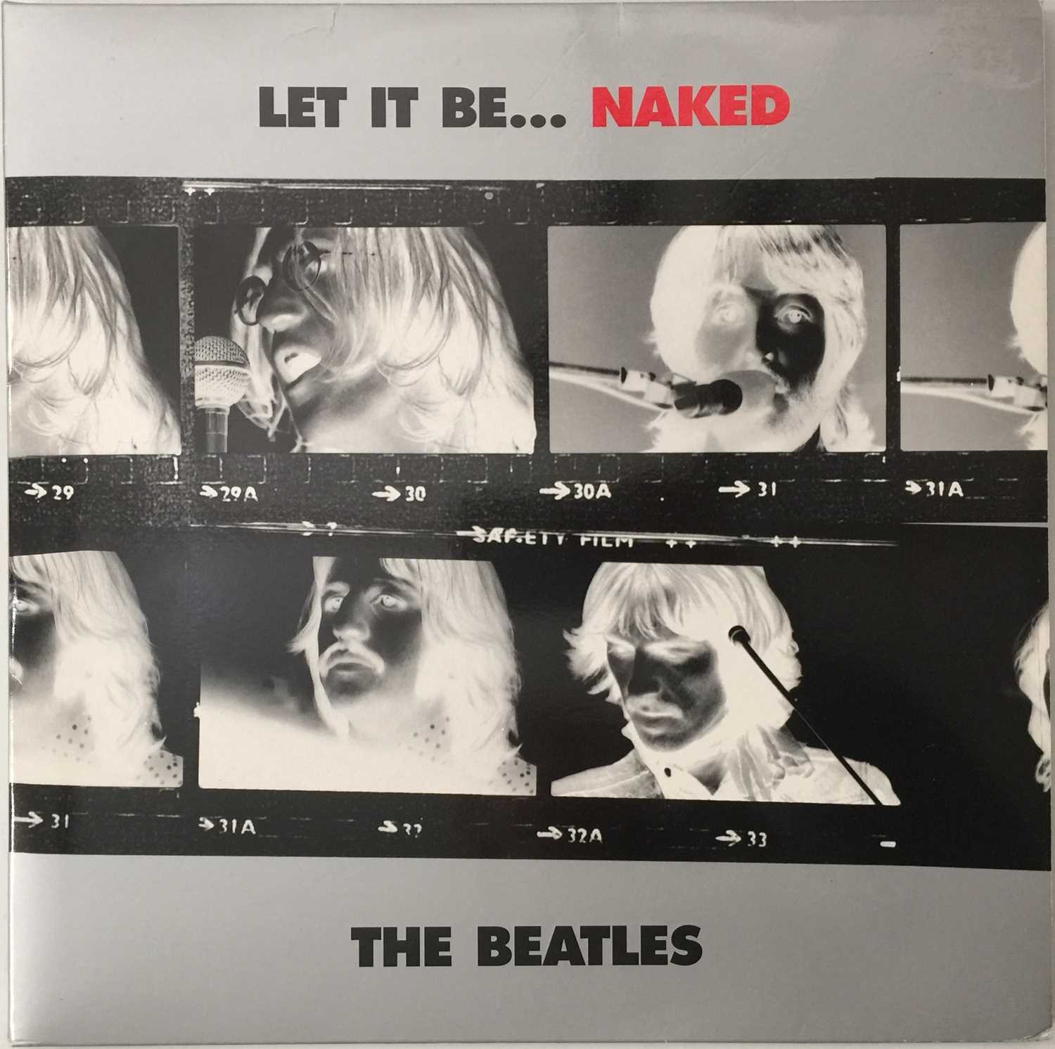 Lot 31 - THE BEATLES - LET IT BE NAKED LP (2003 + 7"/ BOOKLET - 07243 595438 0 2 - OG WITH MISPRINT)