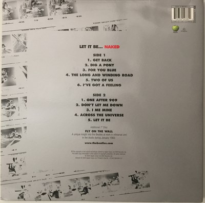 Lot 31 - THE BEATLES - LET IT BE NAKED LP (2003 + 7"/ BOOKLET - 07243 595438 0 2 - OG WITH MISPRINT)