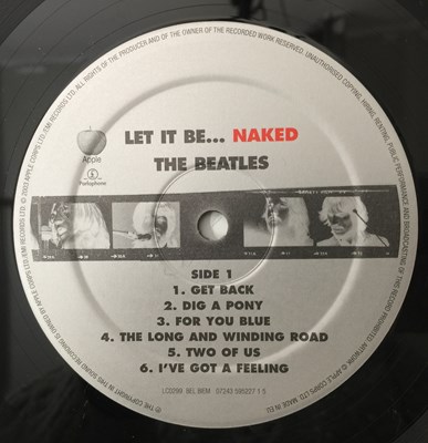 Lot 31 - THE BEATLES - LET IT BE NAKED LP (2003 + 7"/ BOOKLET - 07243 595438 0 2 - OG WITH MISPRINT)