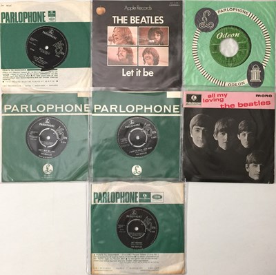 Lot 55 - THE BEATLES - 7" PACK (INC CHRISTMAS FLEXI/ OVERSEAS)
