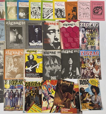 Lot 87 - MUSIC MAGAZINES AND ZINES INC PINK FLOYD AMAZING PUDDING.