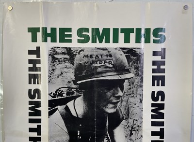 Lot 346 - THE SMITHS - ORIGINAL 1985 MEAT IS MURDER TOUR POSTER.