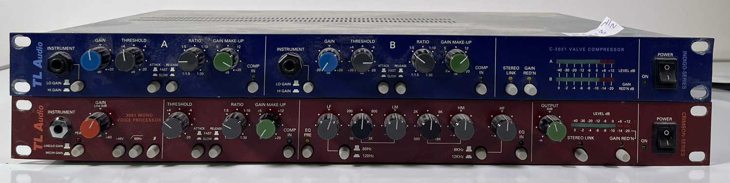 Lot 17 - AUDIO EQUIPMENT - TL AUDIO C-2021 COMPRESSOR / 3051 VOICE PROCESSOR.