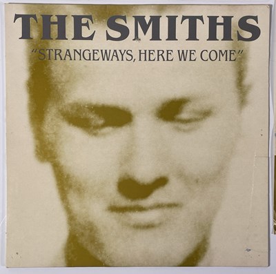 Lot 568 - THE SMITHS - ORIGINAL PROMO POSTER FOR STRANGEWAYS..