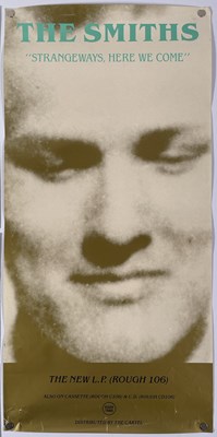 Lot 568 - THE SMITHS - ORIGINAL PROMO POSTER FOR STRANGEWAYS..