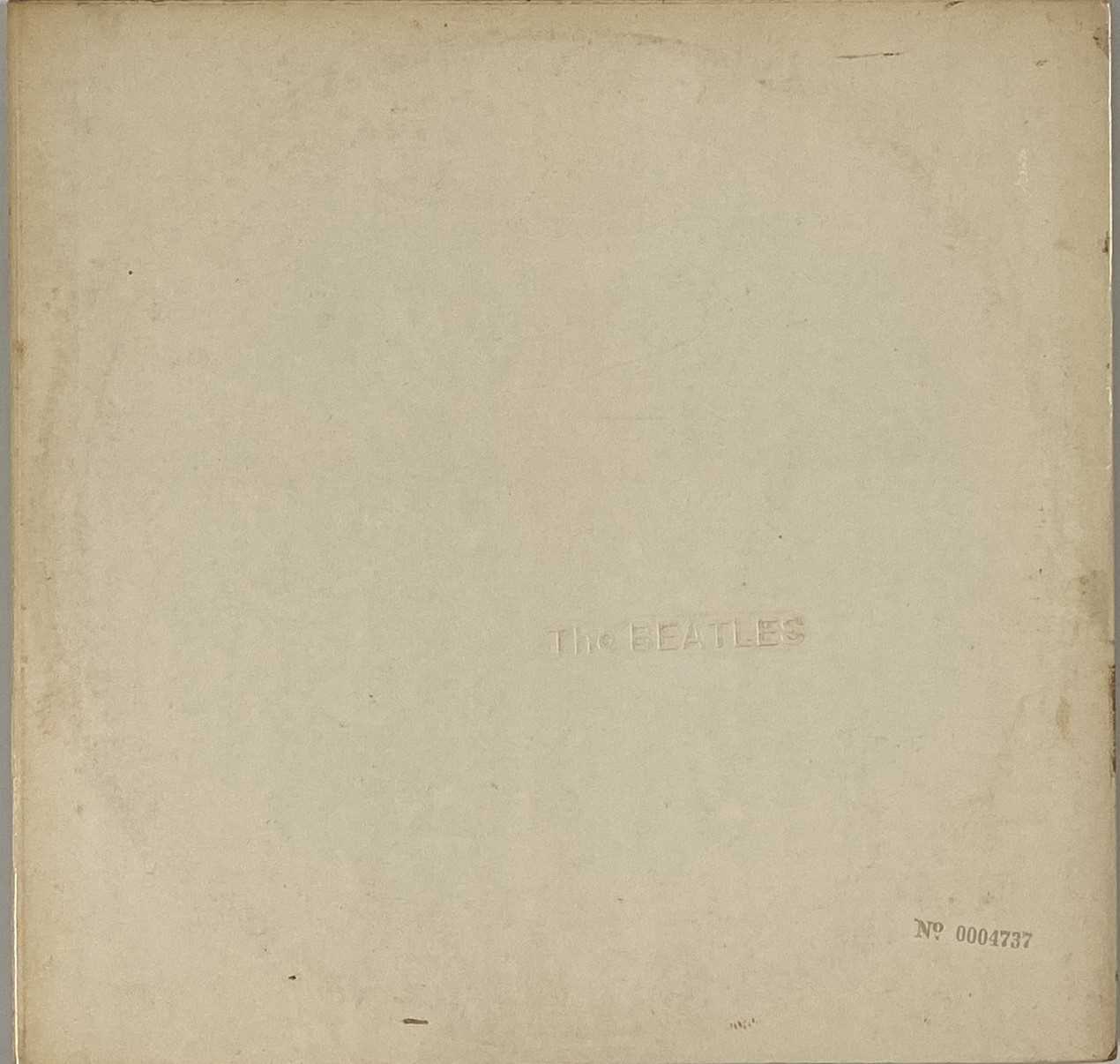 Lot 860 - THE BEATLES - WHITE ALBUM LP (EARLY UK - 0004737 - PMC 7067/ 68)