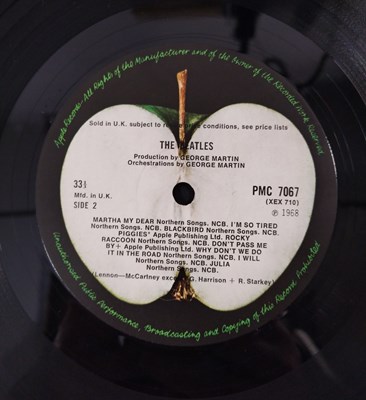 Lot 860 - THE BEATLES - WHITE ALBUM LP (EARLY UK - 0004737 - PMC 7067/ 68)