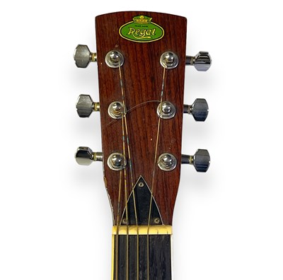 Lot 91 - JOHN'S GUITARS - A REGAL RESONATOR ACOUSTIC GUITAR.