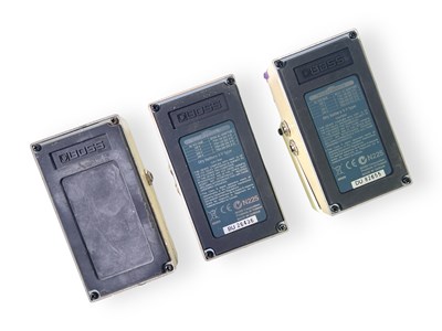 Lot 79 - JOHN'S EQUIPMENT - BOSS DD-3 DIGITAL DELAY PEDALS.