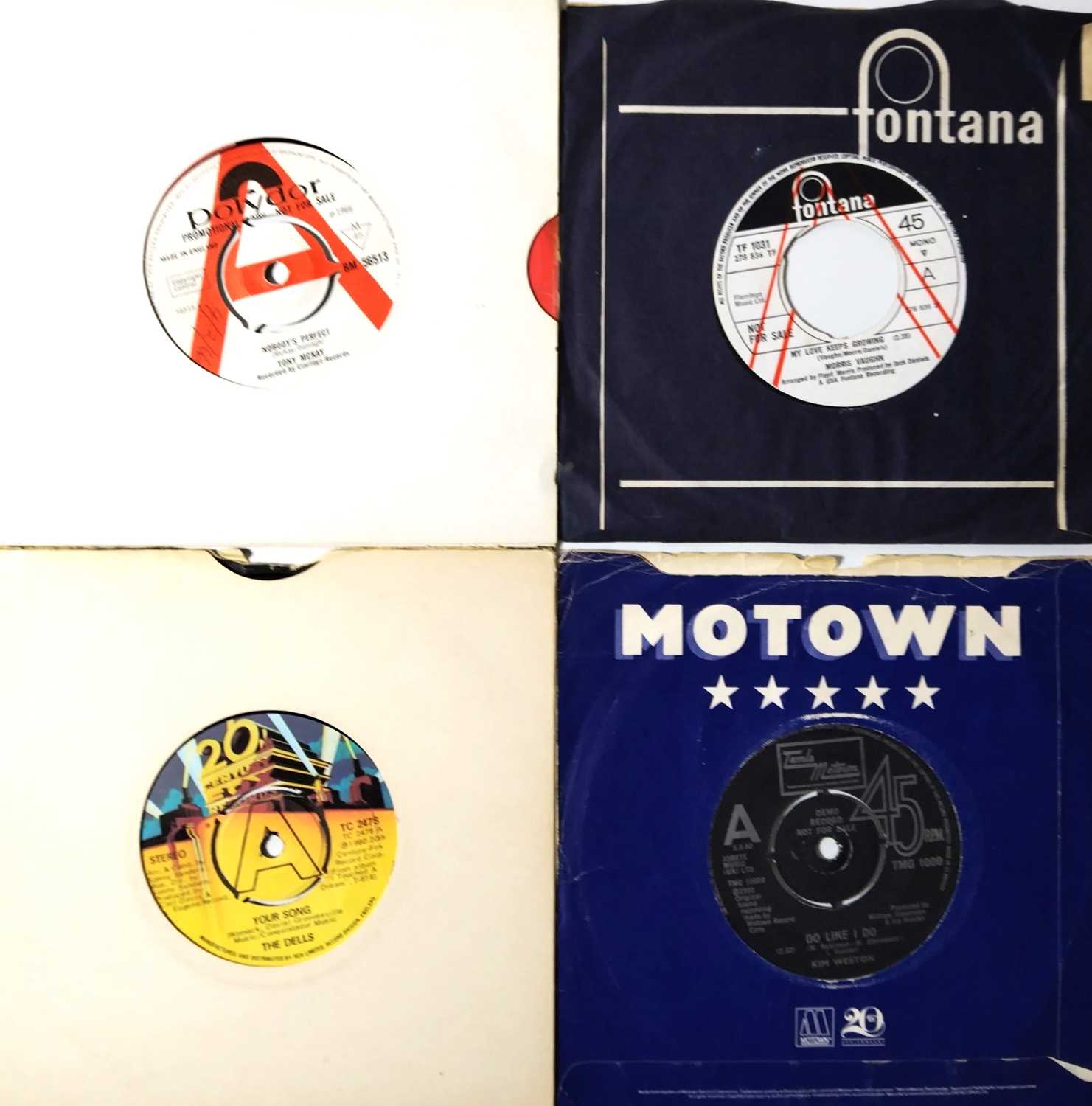 Lot 144 - 4 UK PRESSING SOUL 7" PROMOS