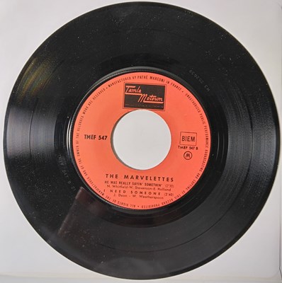 Lot 146 - THE MARVELLETES - THE HUNTER GETS CAPTURED BY THE GAME, WHEN YOU'RE YOUNG AND IN LOVE...