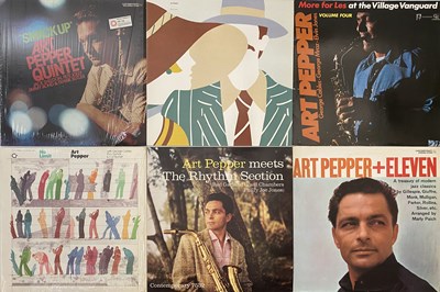Lot 111 - ART PEPPER - LP COLLECTION (INC JAPANESE PRESSINGS)