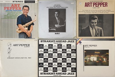 Lot 111 - ART PEPPER - LP COLLECTION (INC JAPANESE PRESSINGS)