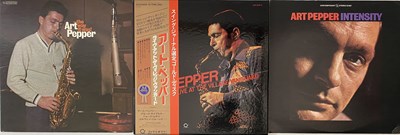 Lot 111 - ART PEPPER - LP COLLECTION (INC JAPANESE PRESSINGS)