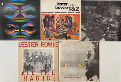 Lot 118 - ROSCOE MITCHELL/ LESTER BOWIE - LP COLLECTION (ART ENSEMBLE OF CHICAGO MEMBERS)