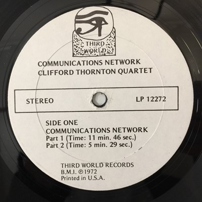 Lot 122 - CLIFFORD THORNTON QUARTET - COMMUNICATIONS NETWORK LP (US ORIGINAL - THIRD WORLD - LP 12272)