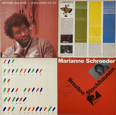 Lot 128 - ANTHONY BRAXTON AND RELATED/ HAT ART LP BOX SETS COLLECTION