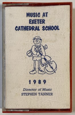 Lot 596 - COLDPLAY - CHRIS MARTIN SCHOOL TAPE COLDPLAY - CHRIS MARTIN SCHOOL TAPE.