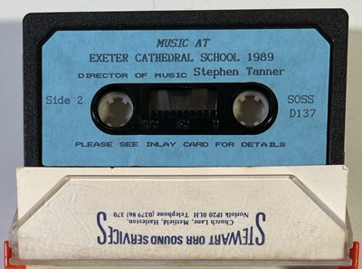Lot 596 - COLDPLAY - CHRIS MARTIN SCHOOL TAPE COLDPLAY - CHRIS MARTIN SCHOOL TAPE.