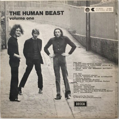 Lot 131 - THE HUMAN BEAST - VOLUME ONE LP (UK STEREO ORIGINAL - DECCA - SKL 5053)