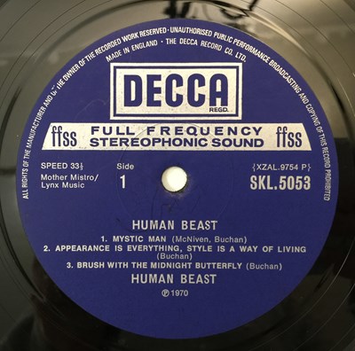 Lot 131 - THE HUMAN BEAST - VOLUME ONE LP (UK STEREO ORIGINAL - DECCA - SKL 5053)