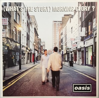 Lot 141 - OASIS - (WHAT'S THE STORY) MORNING GLORY? LP (ORIGINAL UK COPY - CREATION CRE LP 189)