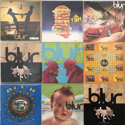 Lot 103 - BLUR / RELATED - UK 7" COLLECTION