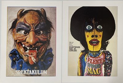Lot 265 - GUNTHER KIESER - 1992 PORTFOLIO OF POSTER PRINTS.
