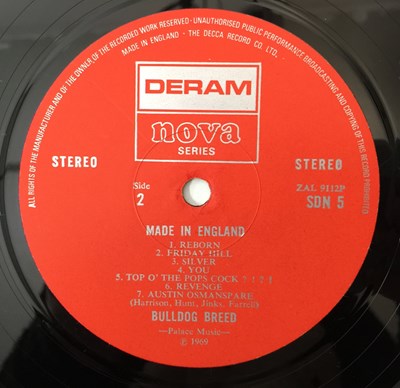 Lot 10 - BULLDOG BREED - MADE IN ENGLAND LP (UK STEREO ORIGINAL - DERAM NOVA - SDN 5)