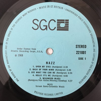 Lot 40 - NAZZ - NAZZ LP (UK STEREO ORIGINAL - SGC - 221001)