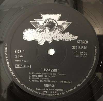 Lot 46 - PINNACLE - ASSASSIN LP (UK PSYCH - STAG MUSIC - HP 12 SL)