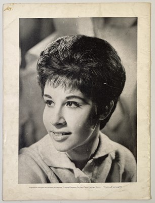 Lot 279 - THE BEATLES - ORIGINAL 1963 HELEN SHAPIRO TOUR PROGRAMME.