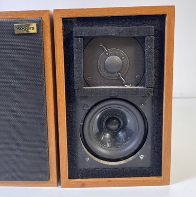 Lot 353 - ROGERS - LS 3/5A BOOKSHELF SPEAKERS.