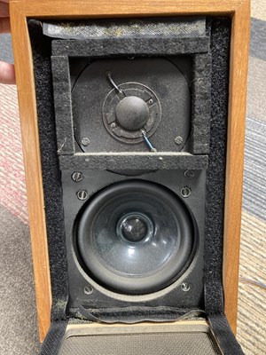Lot 353 - ROGERS - LS 3/5A BOOKSHELF SPEAKERS.