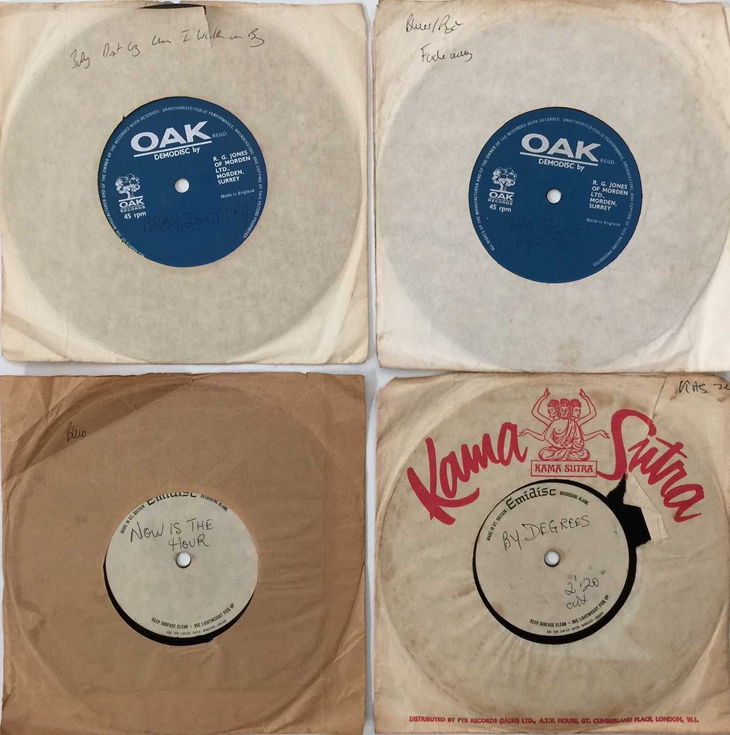 Lot 6 - FOLK BLUES - 7" ACETATES PACK