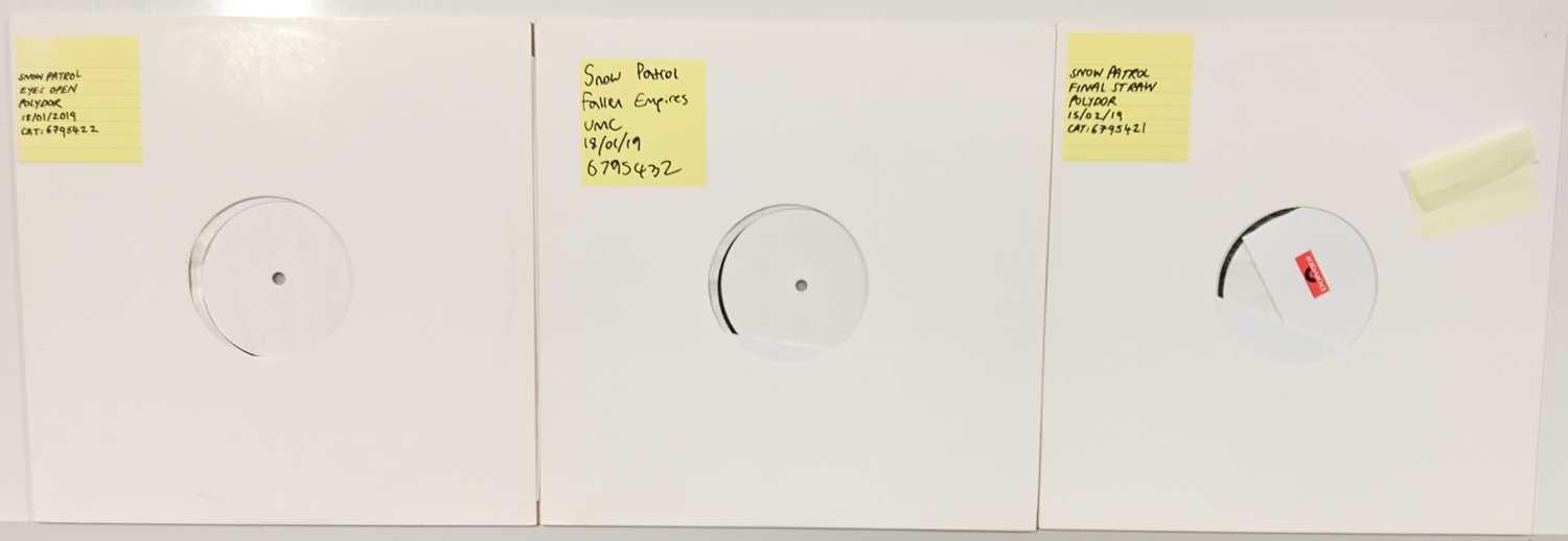 Lot 63 - SNOW PATROL - 2019 WHITE LABEL TEST PRESSING LPs