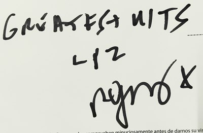 Lot 87 - THE CURE - GREATEST 2XLP (2023 - 0602557261264) - SIGNED BY ROBERT SMITH