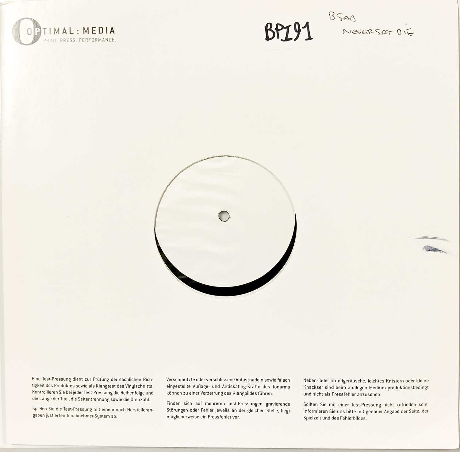 Lot 91 - BLACK SABBATH - NEVER SAY DIE (2023 - BMGCAT658)