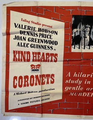 Lot 189 - EALING STUDIOS - WILD HEARTS AND CORONETS (1949) - RARELY SEEN UK QUAD POSTER.