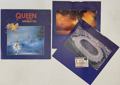 Lot 249 - QUEEN - MADE IN HEAVEN/ LIVE AT WEMBLEY '86 LP RARITIES PACK