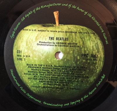 Lot 93 - THE BEATLES - WHITE ALBUM (ORIGINAL UK MONO NUMBER 0001650)
