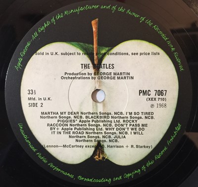 Lot 93 - THE BEATLES - WHITE ALBUM (ORIGINAL UK MONO NUMBER 0001650)