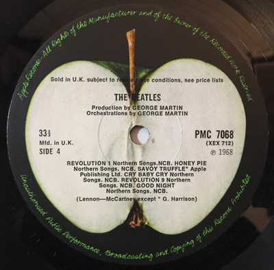 Lot 93 - THE BEATLES - WHITE ALBUM (ORIGINAL UK MONO NUMBER 0001650)