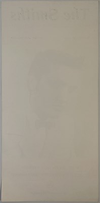 Lot 101 - THE SMITHS - ORIGINAL ROUGH TRADE PROMO POSTER FOR 'SHOPLIFTERS OF THE WORLD UNITE'.