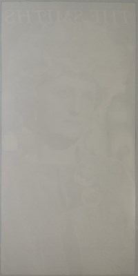 Lot 107 - THE SMITHS - ORIGINAL ROUGH TRADE PROMOTIONAL POSTER FOR 'I STARTED SOMETHING..'.