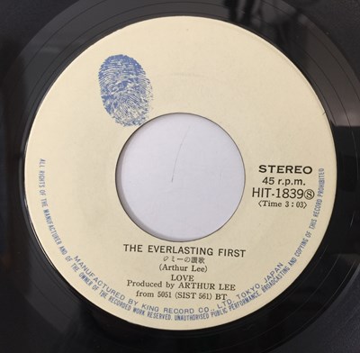 Lot 115 - LOVE - THE EVERLASTING LAST 7" (ORIGINAL JAPANESE COPY - KING RECORDS HIT-1839)
