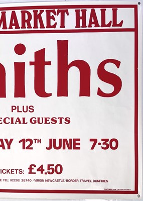 Lot 71 - THE SMITHS - ORIGINAL 1984 CARLISLE CONCERT POSTER.