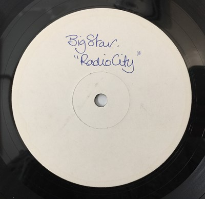 Lot 171 - BIG STAR - #1 RECORD/ RADIO CITY LP (WHITE LABEL TEST PRESSING - SXSP302)